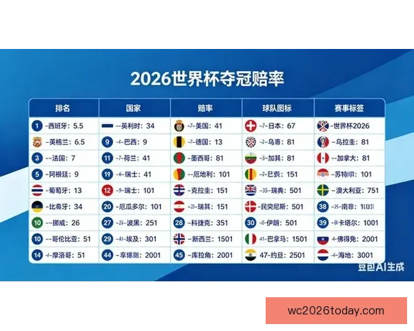 世界杯竞猜赔率分析与预测 让我们一起揭开赛事背后的数据秘密